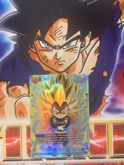 Vegeta Mini DA FB06-084 SSJ3 Alternate Art Dragon Ball Card English Fusion World - Image 1