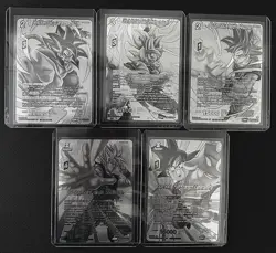2023 Offline Regionals Silver Card Full 5 card set - Dragon Ball Super - Image 1