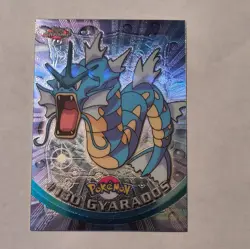 Topps Chrome TV Animation Edition Gyarados #130 Water Holo English Pokemon Card - Image 1