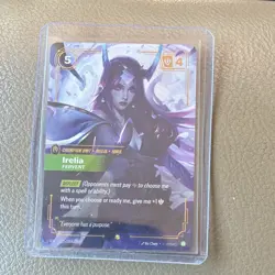 League of Legends Irelia Champion Unit Deflect Fervent 225/221 Card 2025 - Image 1