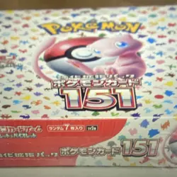 Pokemon Card Game 151 Booster Box Japanese Mew 2023 Sealed - Image 2