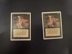 Magic: The Gathering Demonic Tutor x2 Revised Edition - Image 1