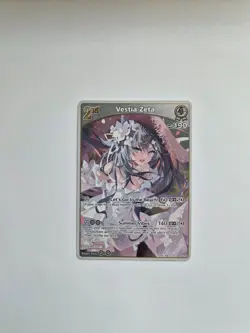 Hololive CCG Enchant Regalia - Vestia Zeta - hBP05-018 R - FOIL - Image 1