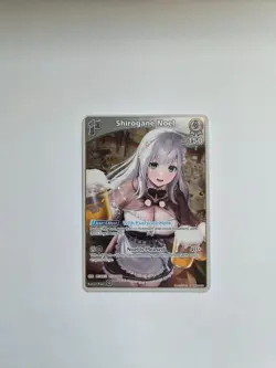 Hololive CCG Enchant Regalia - Shirogane Noel - hBP05-011 R - FOIL - Image 1