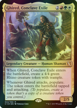 MTG Ghired, Conclave Exile Foil ** Commander 2019 ** English (NM) - Image 1