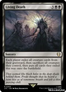 MTG Living Death 203 Commander: The Lord of the Rings: Tales of Middle-earth ... - Image 1