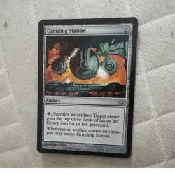 Wizards of the Coast MTG Fifth Dawn Grinding Station Uncommon Artifact Colorless - Image 1