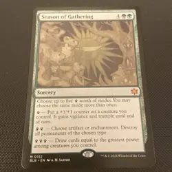 Season Of Gathering; Bloomburrow; MTG - Image 1