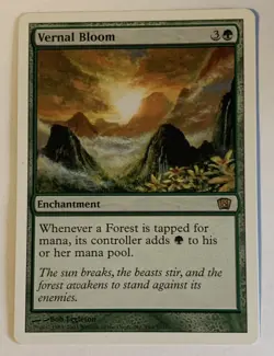 MTG Vernal Bloom 8th Edition NM - Image 1