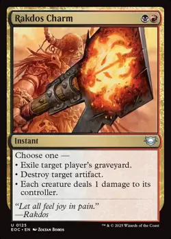 MTG Rakdos Charm ** Edge of Eternities Commander ** English - Image 1