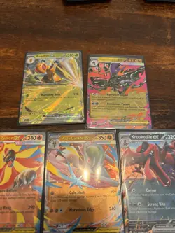 Pokemon Chaos Rising EX Holo Lot Set 7 Cards - Image 3