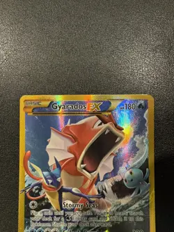 2016 Pokemon Gyrados EX Secret Rare Full Art Holo (123/122) - XY BREAKpoint - Image 3