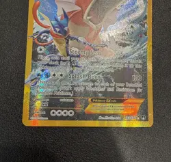 2016 Pokemon Gyrados EX Secret Rare Full Art Holo (123/122) - XY BREAKpoint - Image 4