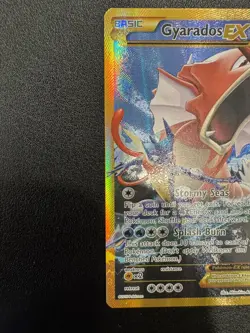 2016 Pokemon Gyrados EX Secret Rare Full Art Holo (123/122) - XY BREAKpoint - Image 5
