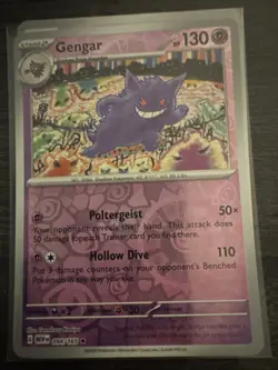 Gengar 094/165 Rare 151 Pokemon Reverse Holo - Image 1