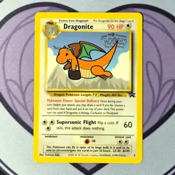 DRAGONITE #5 WB's Pokemon PROMO: The First Movie Holo Stamped - LP - Image 1