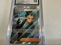 2025 Pokemon PRE EN Ultra Rare #139 Larry's Skill CGC 10 GEM MINT - Image 3