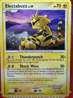 CGC GEM MINT 10 Electabuzz #81 Diamond & Pearl Pokemon 2007 TCG RARE - LOW POP - Image 2