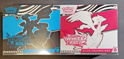 Pokemon Black Bolt and White Flare Elite Trainer Box ETB Set of 2 - NEW/SEALED - Image 1