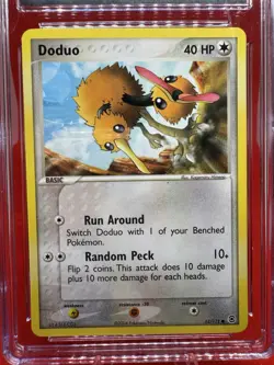 2004 Doduo 062/112 Ex Fire Red & Leaf Green CGC GEM MINT 10 Pokemon TCG Vintage - Image 2