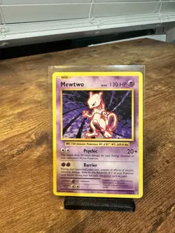 Pokemon TCG Mewtwo 51/108 XY Evolutions Rare Non-Holo English 130 HP 2016 - Image 1