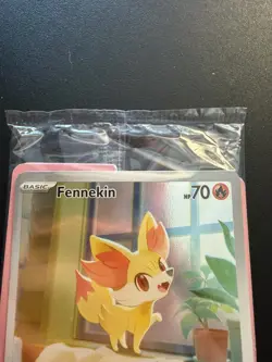 Pokemon Fennekin 080 Pokemon Center Sealed Stamped Promo Chaos Rising - Image 3
