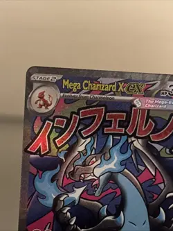 Mega Charizard X ex 023 Mega Evolution UPC Promo Pokemon TCG NM/Mint 💎📈 - Image 2