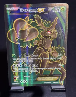 Pokemon TCG XY Primal Clash Trevenant EX 145/160 FA UR Holo EN - Image 1