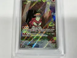 PSA 9 Turtonator 146/142 Pokemon Stellar Crown Illustration Rare 2024 SCR MINT - Image 2