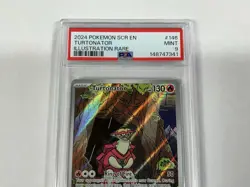 PSA 9 Turtonator 146/142 Pokemon Stellar Crown Illustration Rare 2024 SCR MINT - Image 4
