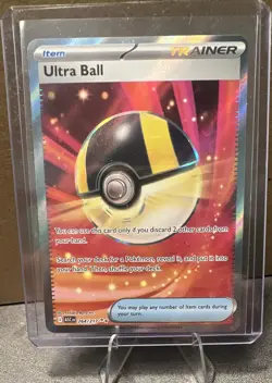 Pokemon TCG Ultra Ball 264/159 ASC - Rare Holo Trainer-Item EN - Image 1