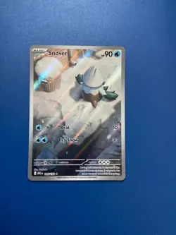 Snover 140/132 Pokemon TCG Mega Evolution Illustration Rare NM - Image 1
