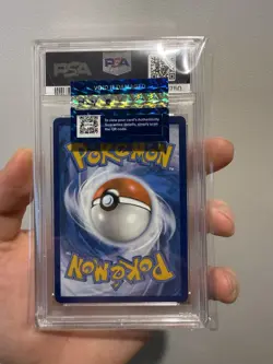 2025 POKEMON WHT EN-WHITE FLARE BLACK WHITE RARE #173 RESHIRAM EX PSA 9 - Image 2