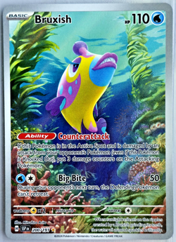Bruxish 200/191 Illustration Rare Surging Sparks NM - Pokemon TCG - Image 1