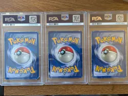 3X 1999 Pokemon Base PSA 1 Charizard 4 Blastoise 2 Venusaur 15 Holo Sequential - Image 5