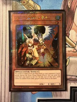 YuGiOh! RA02-EN006 Droll & Lock Bird Quarter Century Secret Rare NM - Image 2