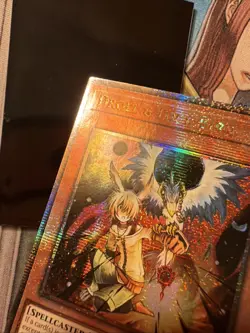 YuGiOh! RA02-EN006 Droll & Lock Bird Quarter Century Secret Rare NM - Image 4