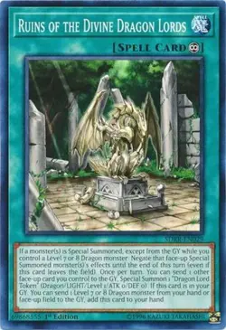 Ruins of the Divine Dragon Lords - SDRR-EN029 - Common - 1st Edition - Lightly P - Image 1