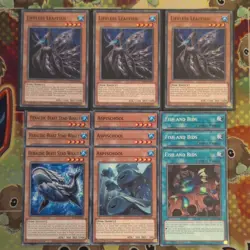 3 x MP21-EN122 Lifeless Leaffish & 9cd ALIN Fish core Common 1st Ed Yugioh Mint - Image 1
