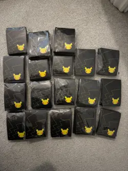 Pokemon 25th Anniversary Celebrations ETB Card Sleeves - Image 1
