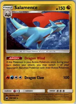 Salamence - (Cosmos Holo) 106/168 Promo Miscellaneous Cards & Products NM - Image 1
