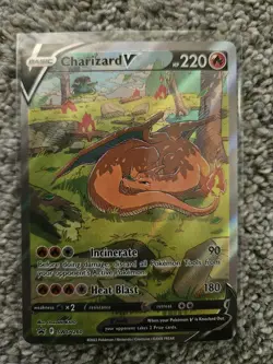 Charizard v SWSH260 Holo Promo Card Sword & Shield - Image 1