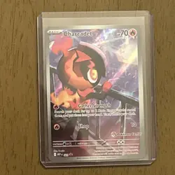 Pokemon TCG Charcadet Phantasmal Flames Pokemon Center Stamped Promo NM Card - Image 1
