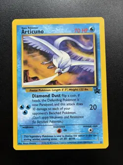 Pokemon Card Articuno Promo 22 WOTC - Image 1