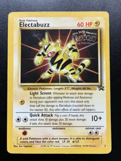 Pokemon Card Electabuzz Promo 2 WOTC - Image 1
