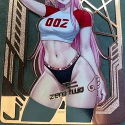 Maiden Party Series #5 Metal Serial Number Card #005/200! Goddess Story Zero Two - Image 5