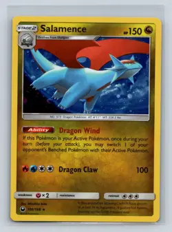 Salamence (Cosmos Holo) #106/168 Miscellaneous Cards & Products Pokemon TCG - Image 1