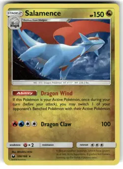 Salamence 106/168 Cosmos Holo Promo Miscellaneous Cards & Products Pokemon NM - Image 1