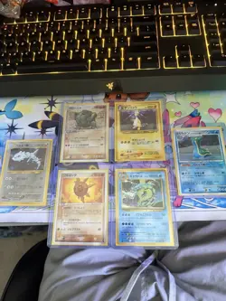 Mid era Japanese Pokemon Lot (6x Cards) 636996769739 - Image 1