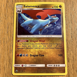 Salamence 106/168 Celestial Storm Cosmos Holo Promo Swirl Pokemon Card NM - Image 1